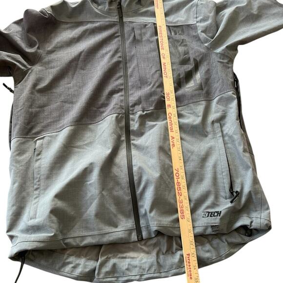 509 Forge Jacket, gray hooded full zipper mens XL - Picture 12 of 12
